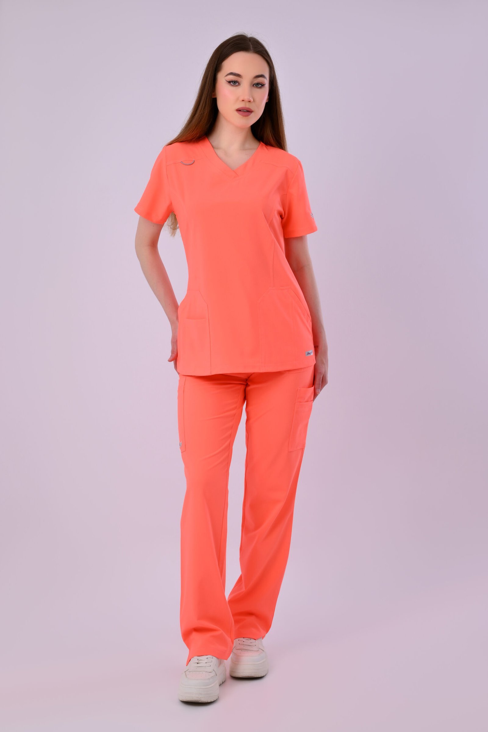 Angels Medical Orange Scrub