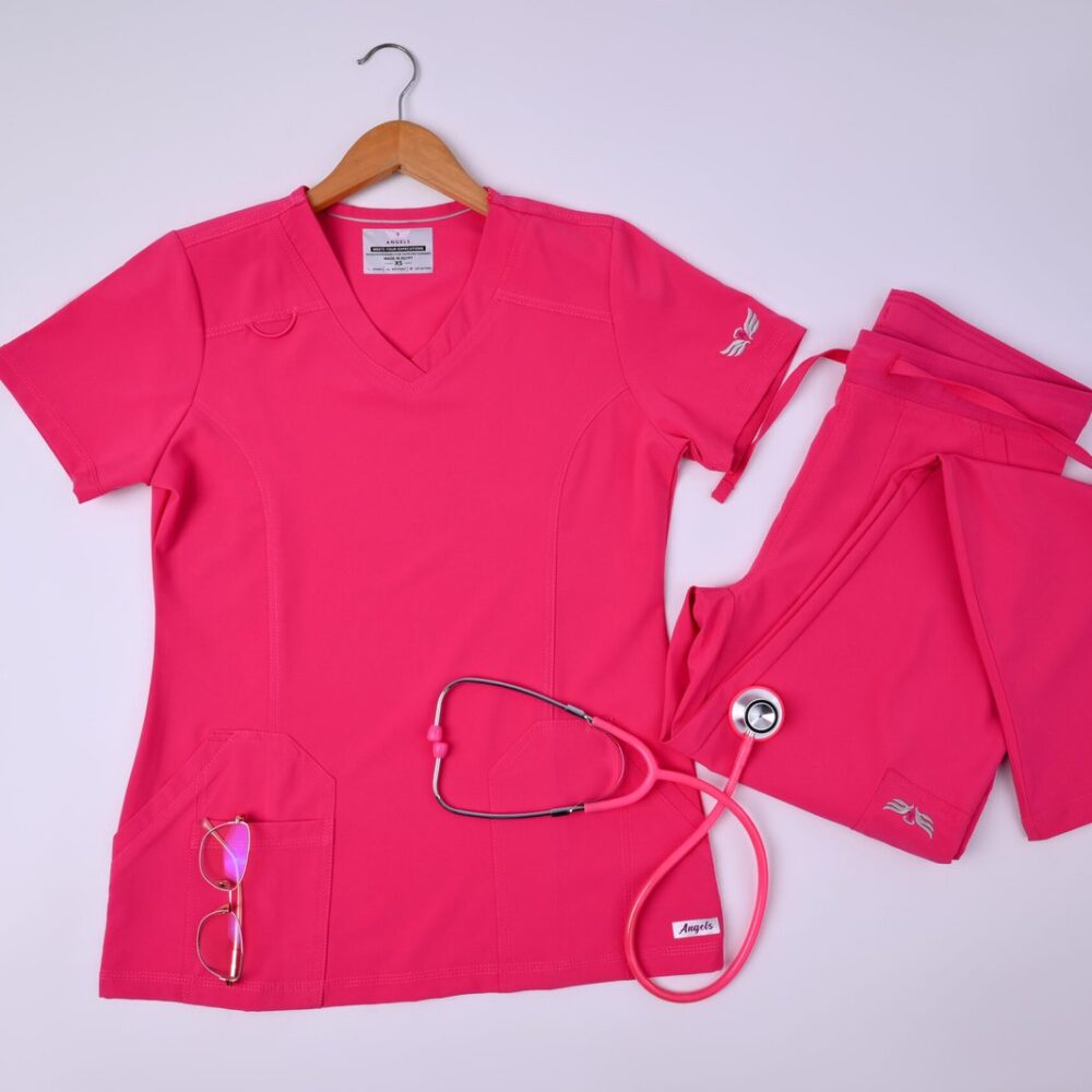Angels Medical Pink Scrub
