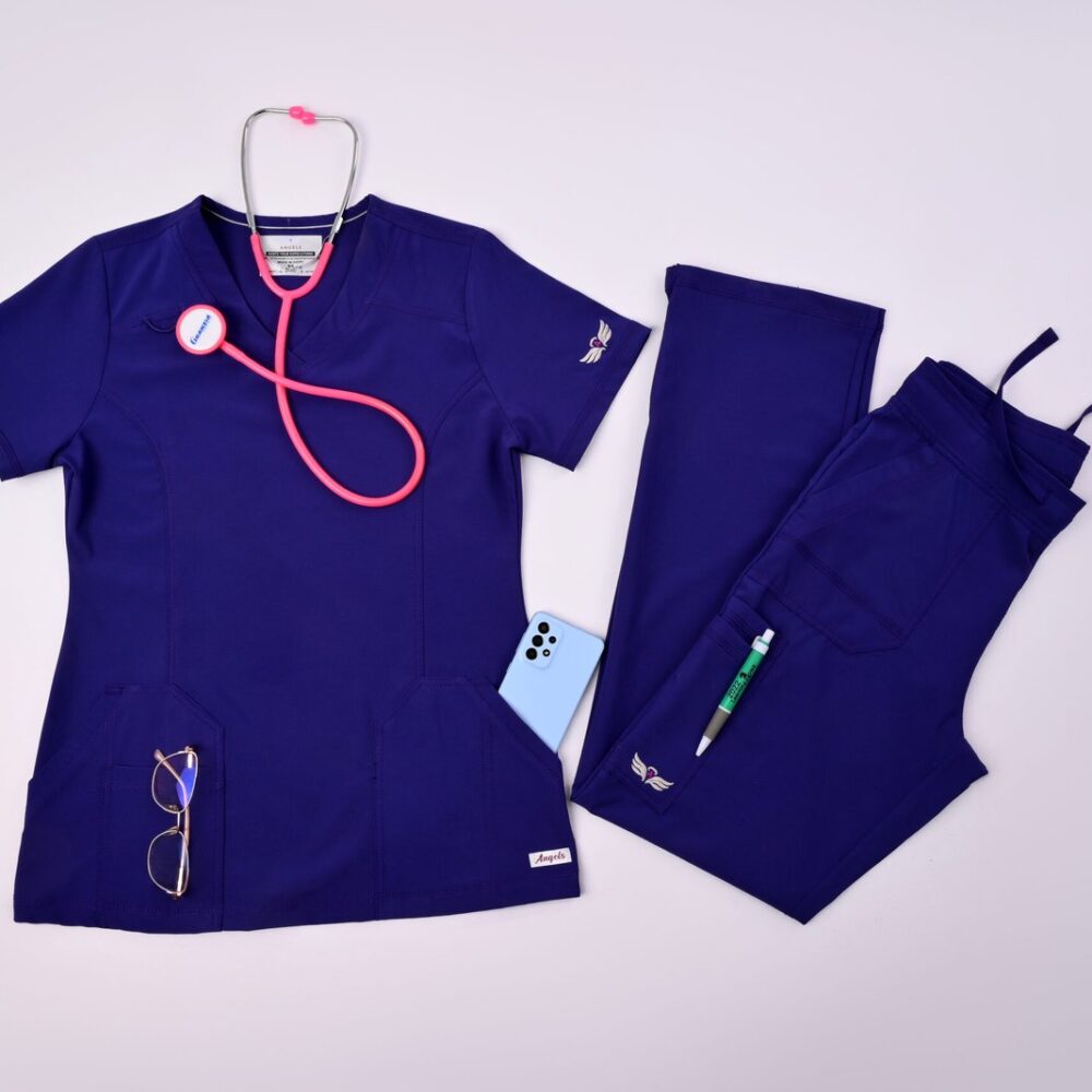 Angels Medical GRAPE  Scrub