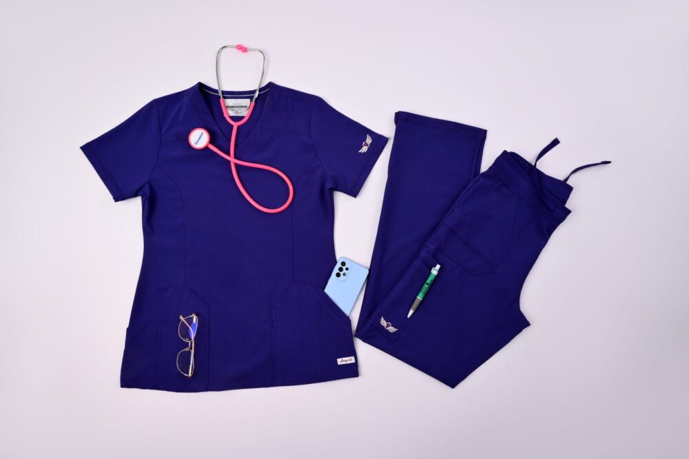 Angels Medical GRAPE  Scrub