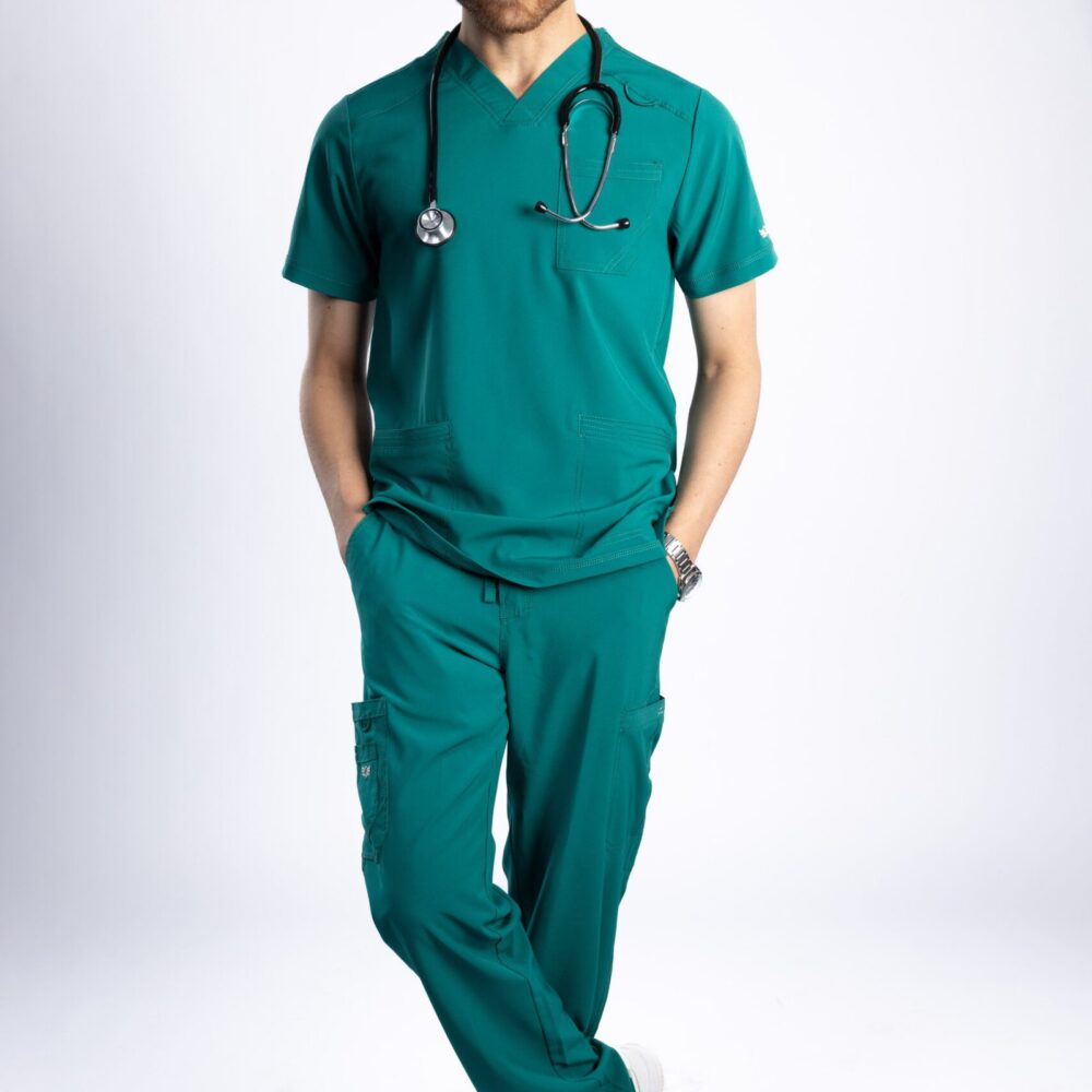 Angels Medical Hunter Green Scrub
