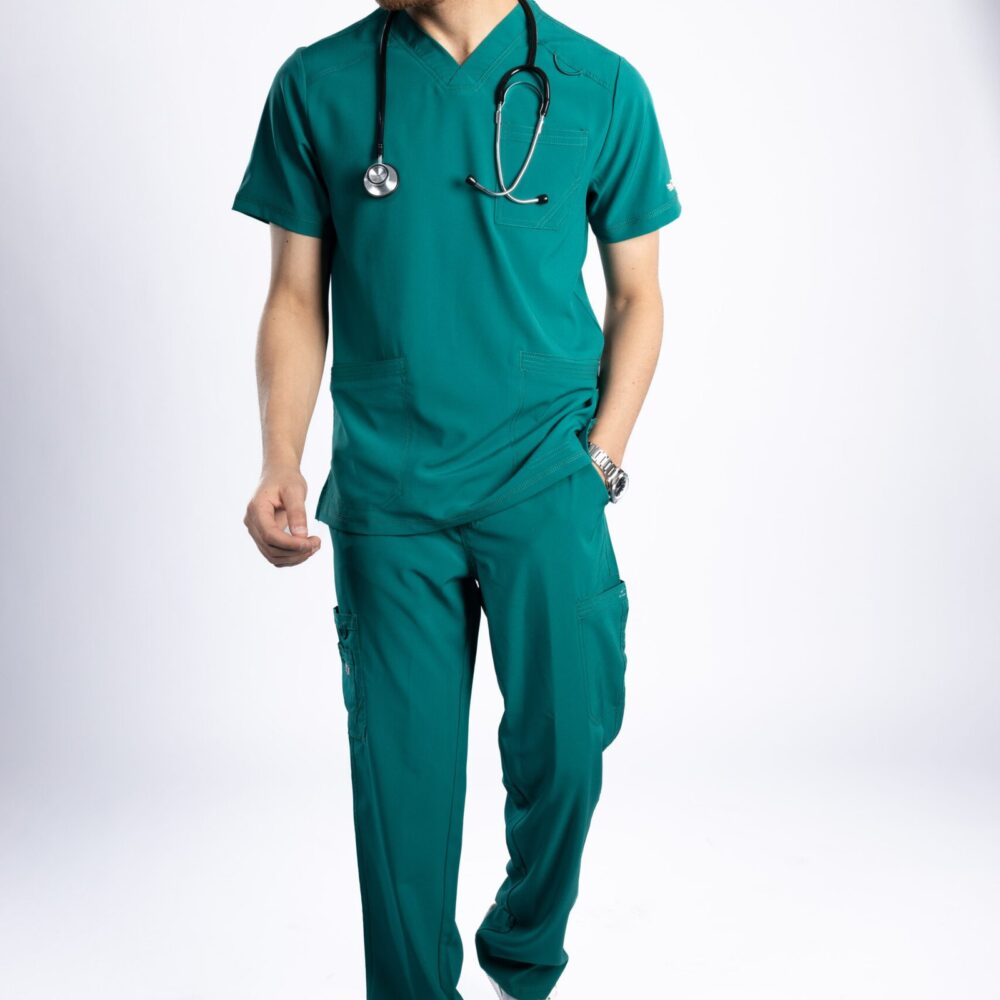 Angels Medical Hunter Green Scrub