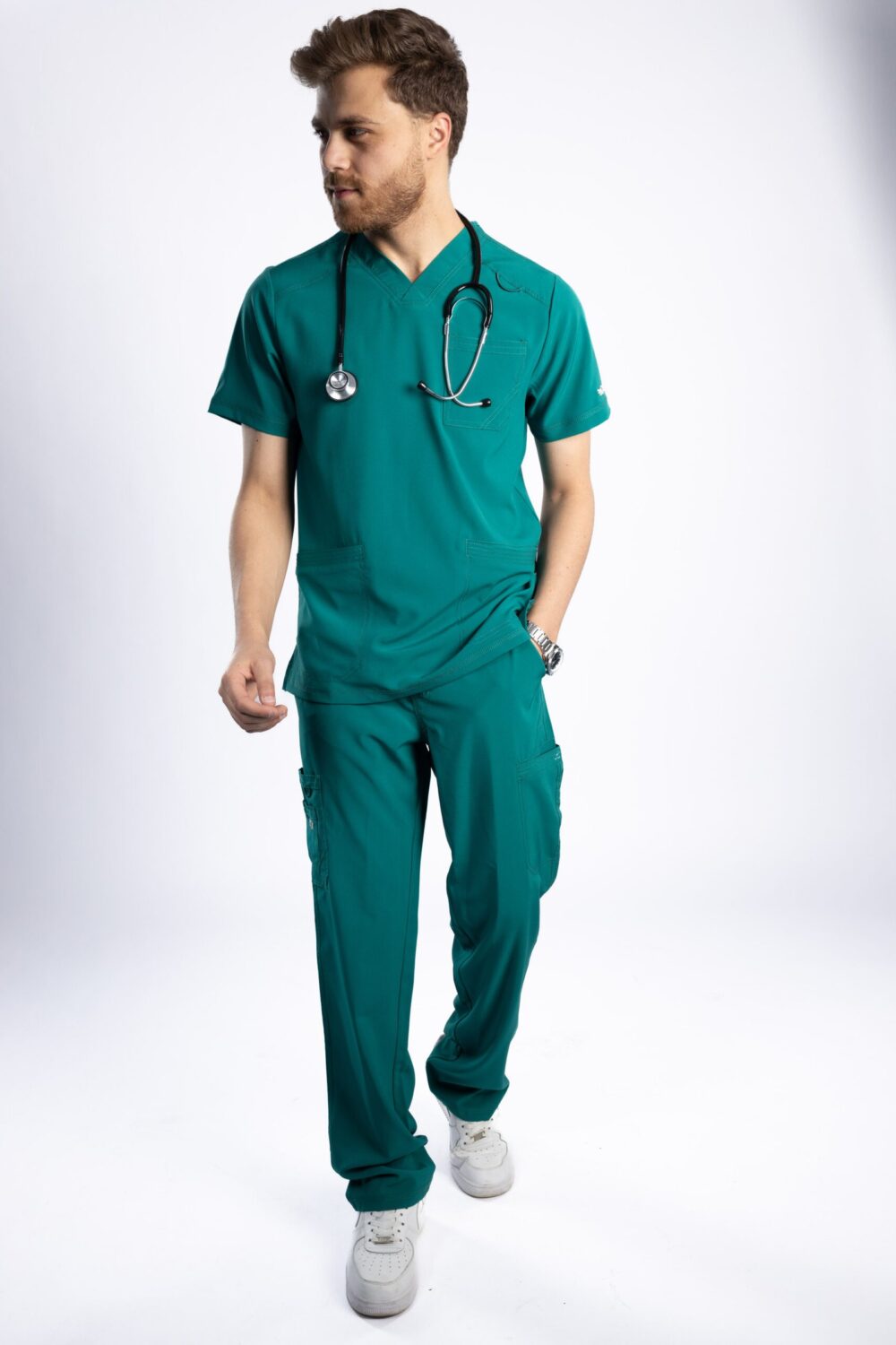 Angels Medical Hunter Green Scrub