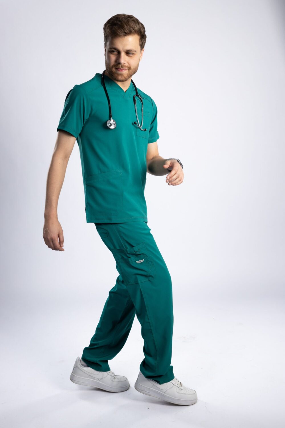 Angels Medical Hunter Green Scrub