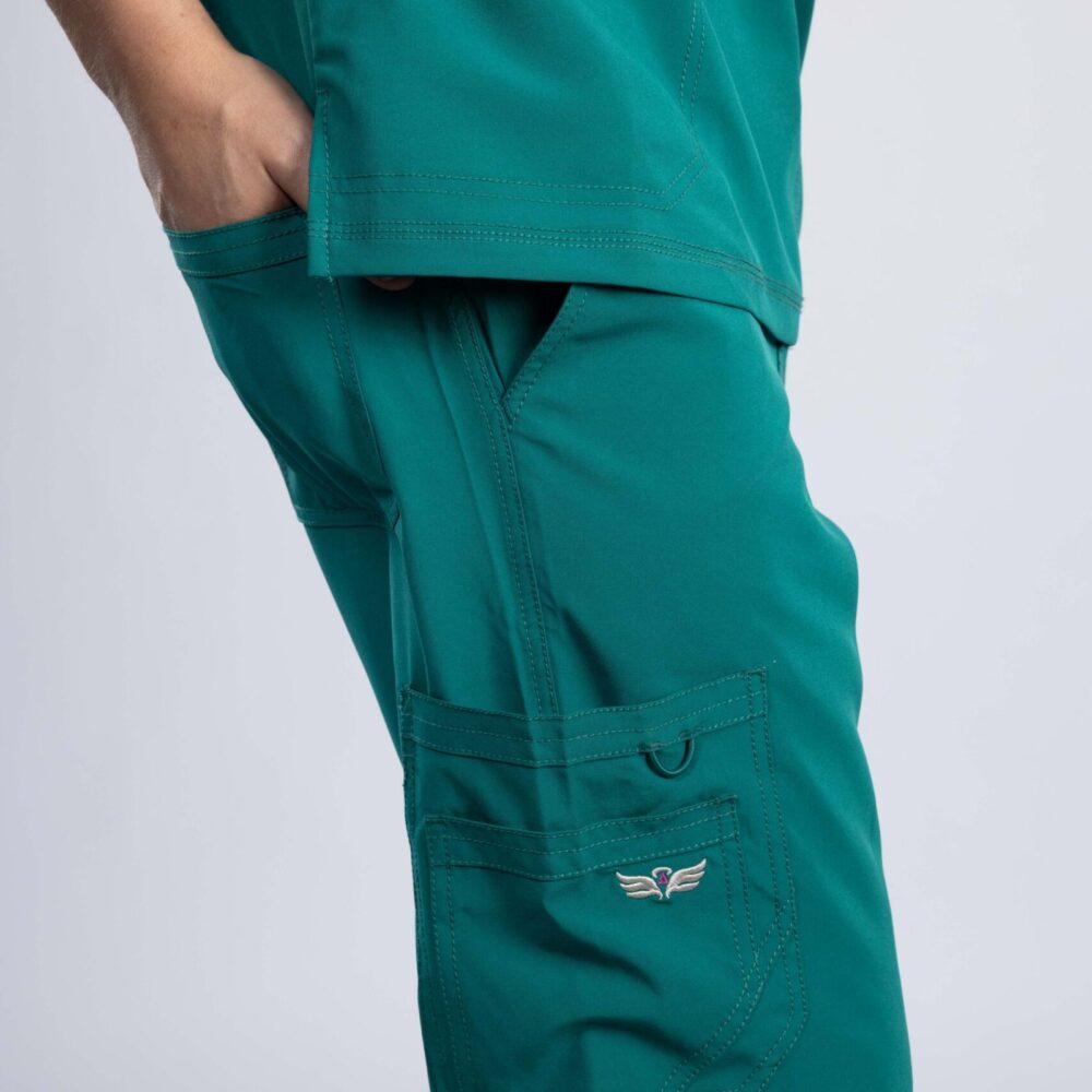 Angels Medical Hunter Green Scrub
