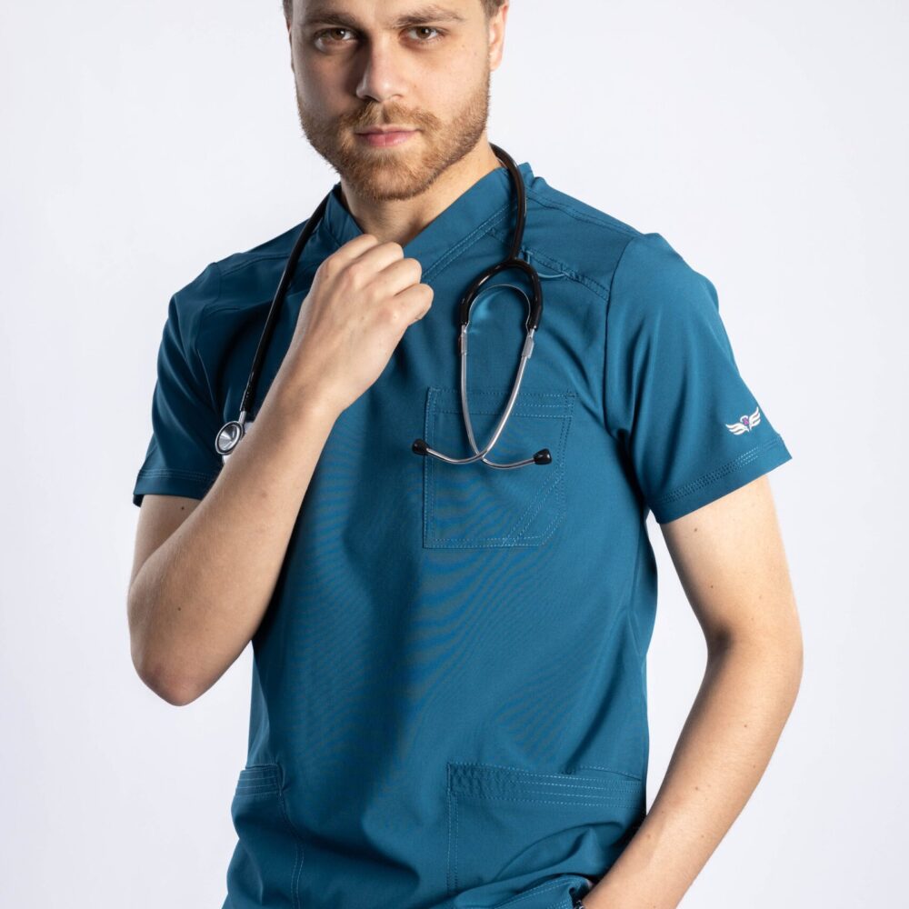 Angels Medical Caribbean Men Scrub