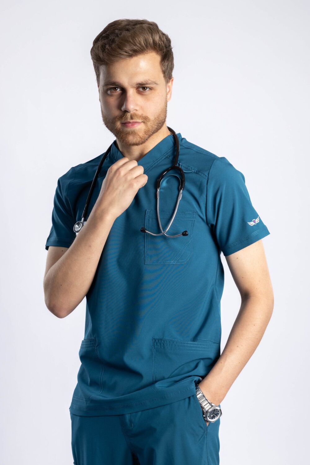 Angels Medical Caribbean Men Scrub