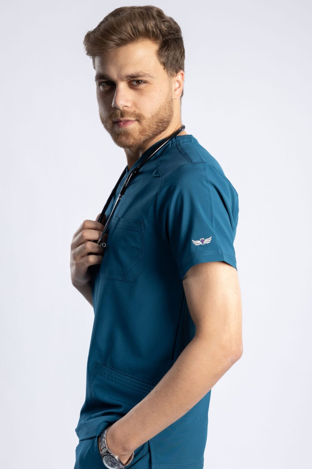 Angels Medical Caribbean Men Scrub