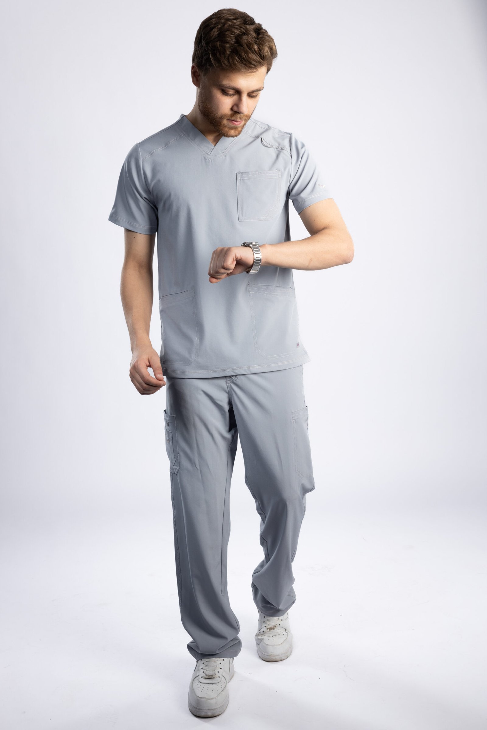 Angels Medical Gray Men Scrub