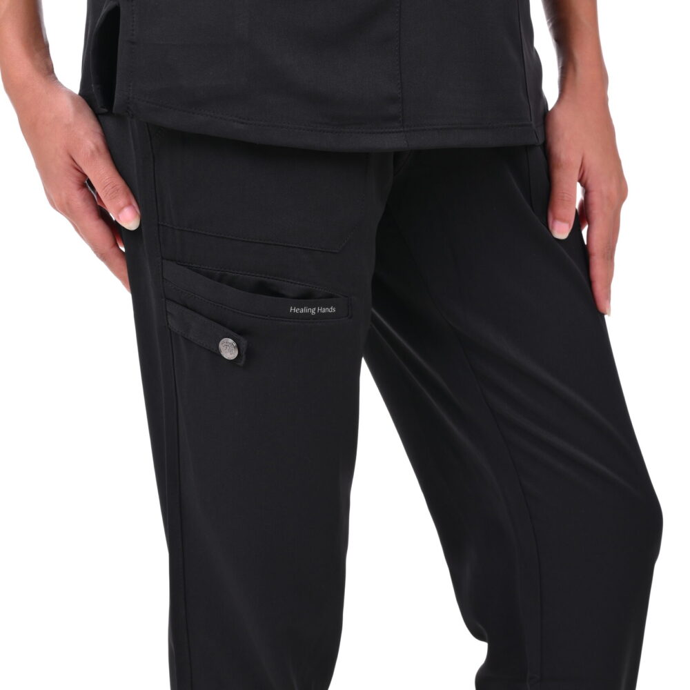 Healing Hands Medical Black Scrub