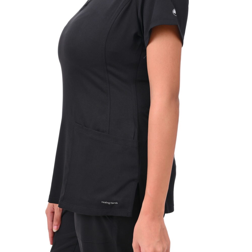 Healing Hands Medical Black Scrub