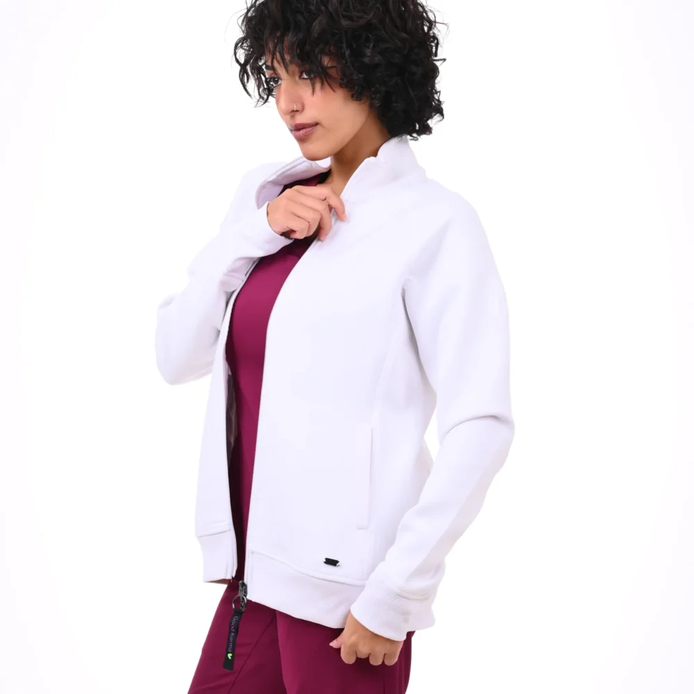 Healing Hands White Scrub Jackets