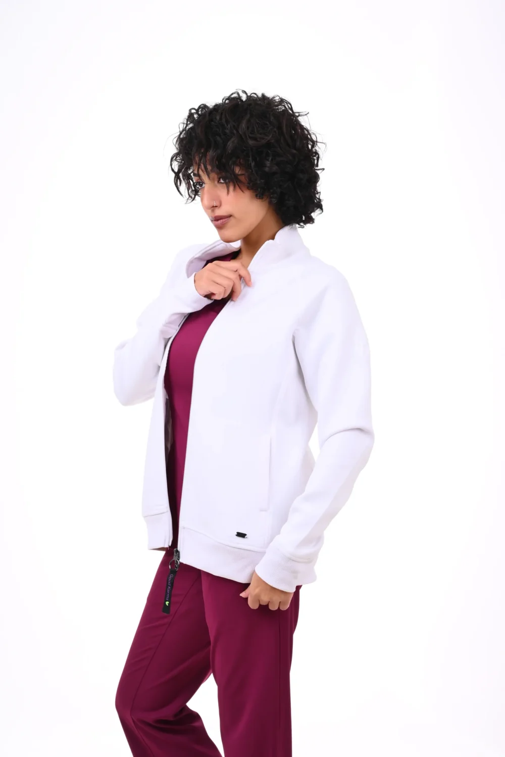 Healing Hands White Scrub Jackets