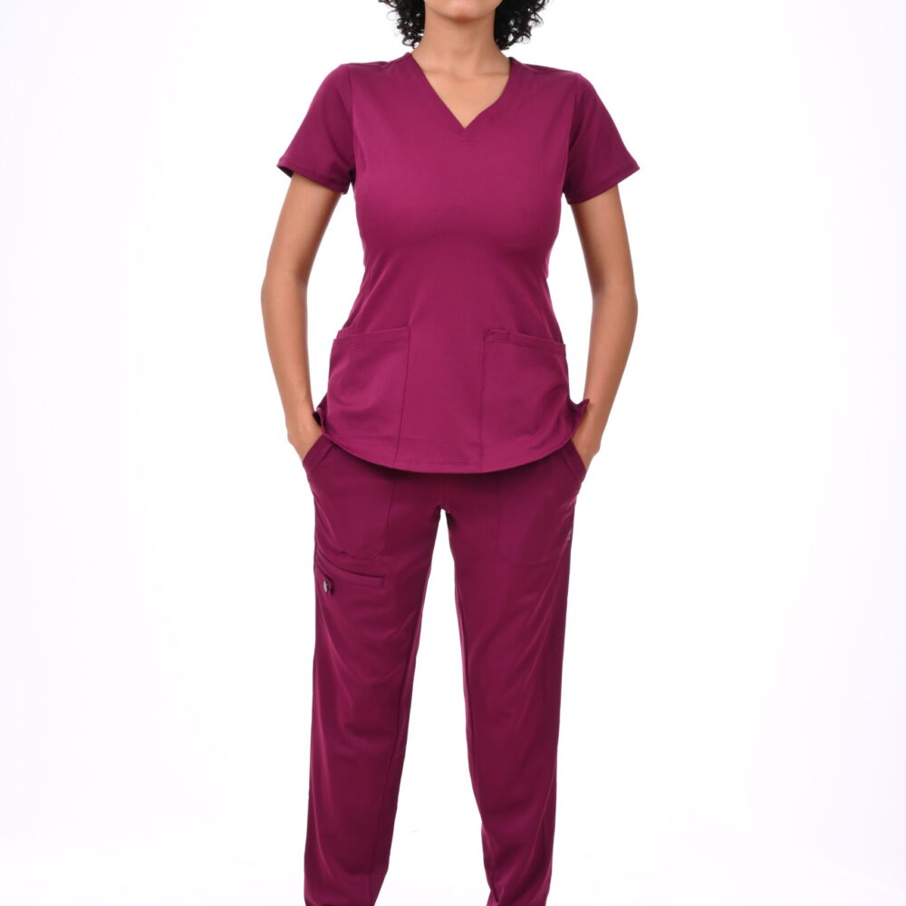 Healing Hands  Medical Wine Scrub