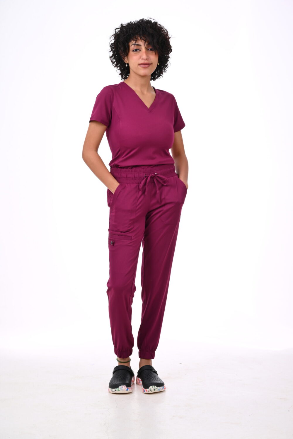 Healing Hands  Medical Wine Scrub