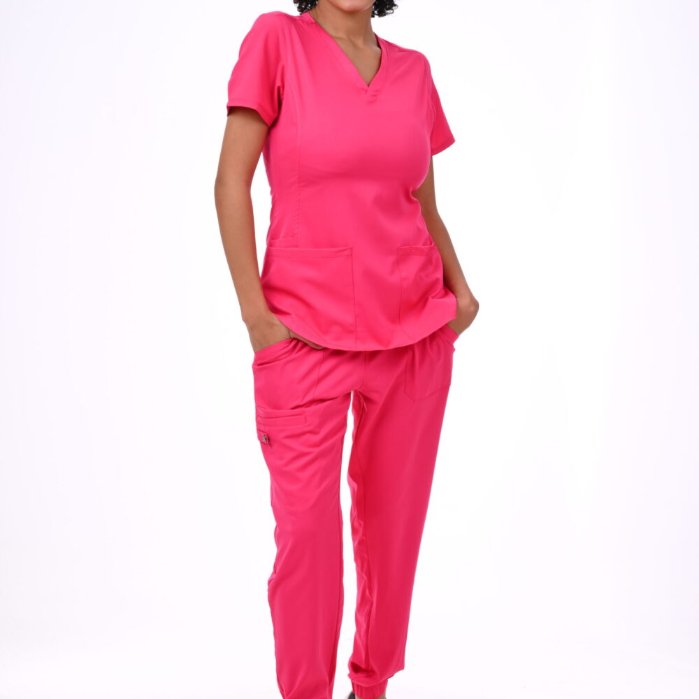 Healing Hands  Medical Pink Scrub