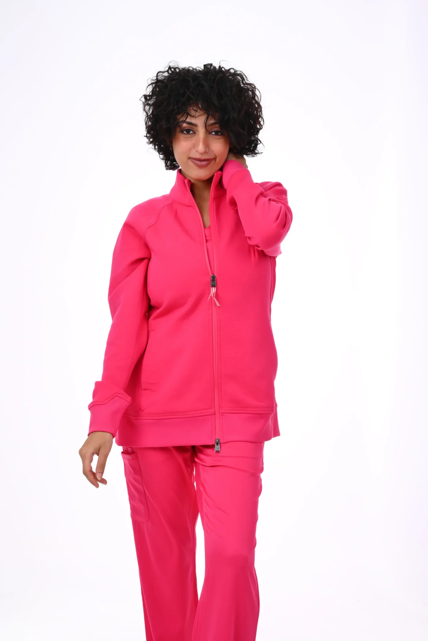 DSC_5234 Healing Hands Pink Scrub Jackets