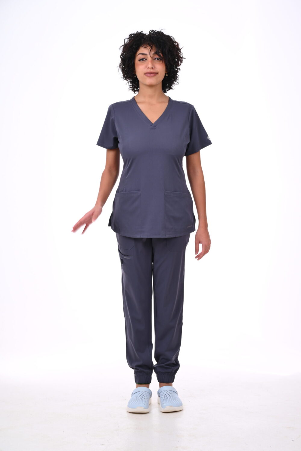 DSC_5242 Healing Hands Medical Gray Scrub