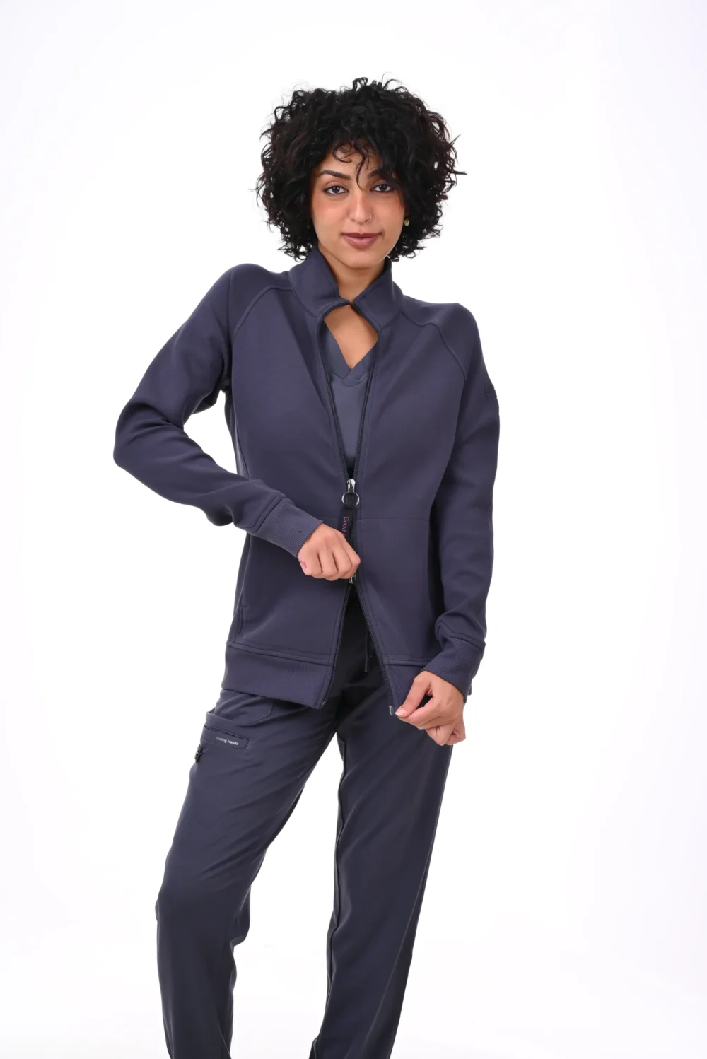 DSC_5281 Healing Hands Gray Scrub Jackets