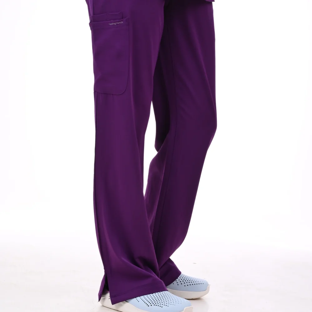 Healing Hands Medical Purple Scrub