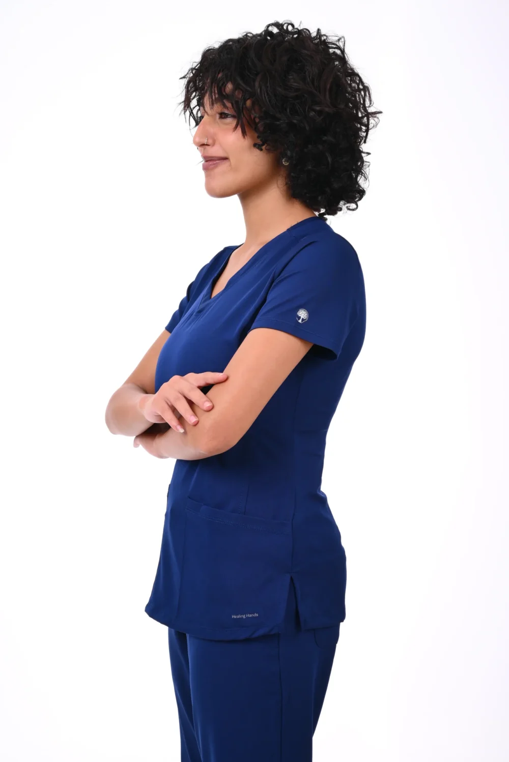Healing Hands Medical Navy Blue Scrub