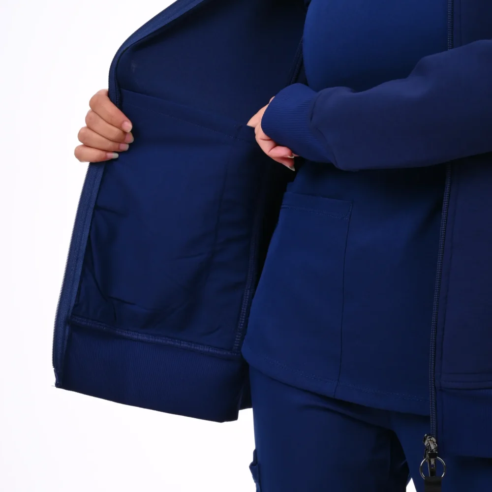 DSC_5433 Healing Hands Navy Blue Scrub Jackets