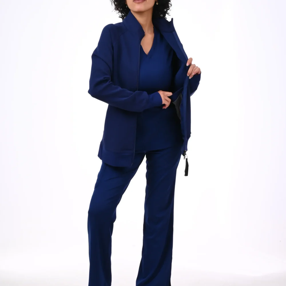 DSC_5439 Healing Hands Navy Blue Scrub Jackets