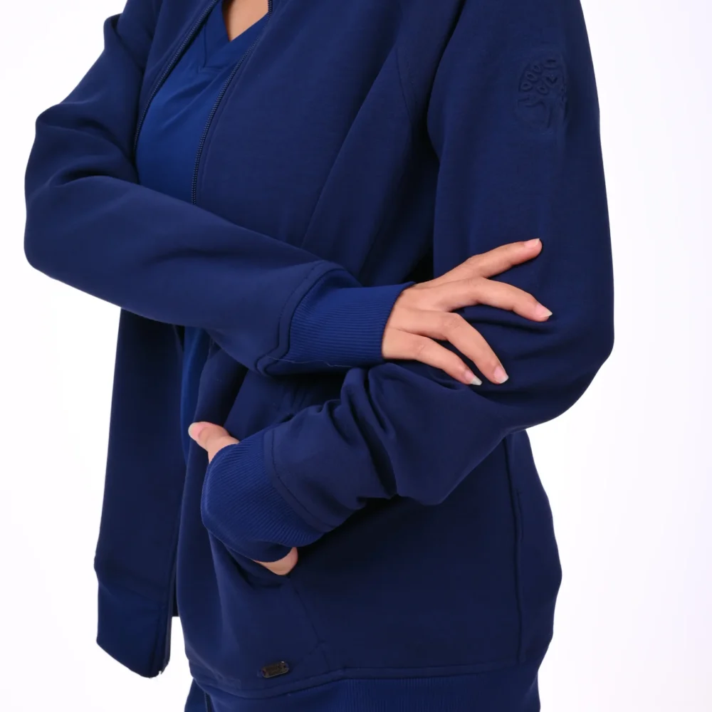 DSC_5446 Healing Hands Navy Blue Scrub Jackets