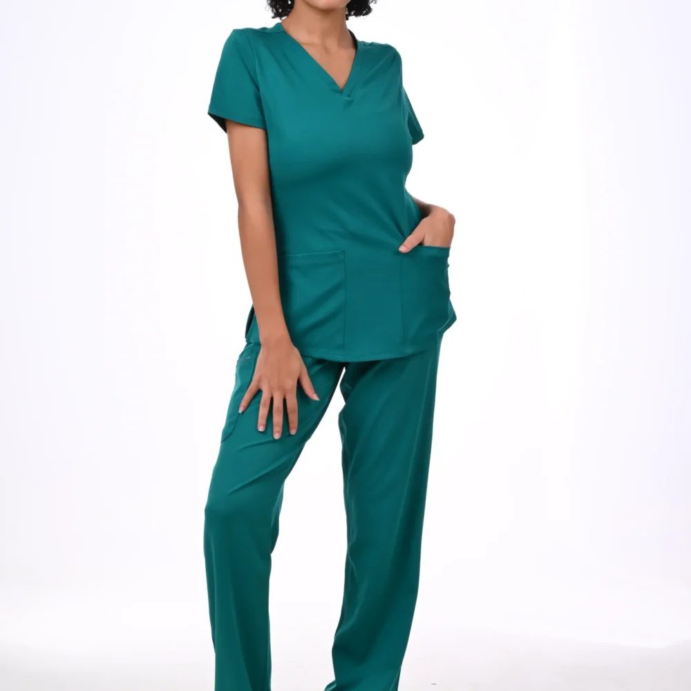 Healing Hands Medical Hunter Green Scrub