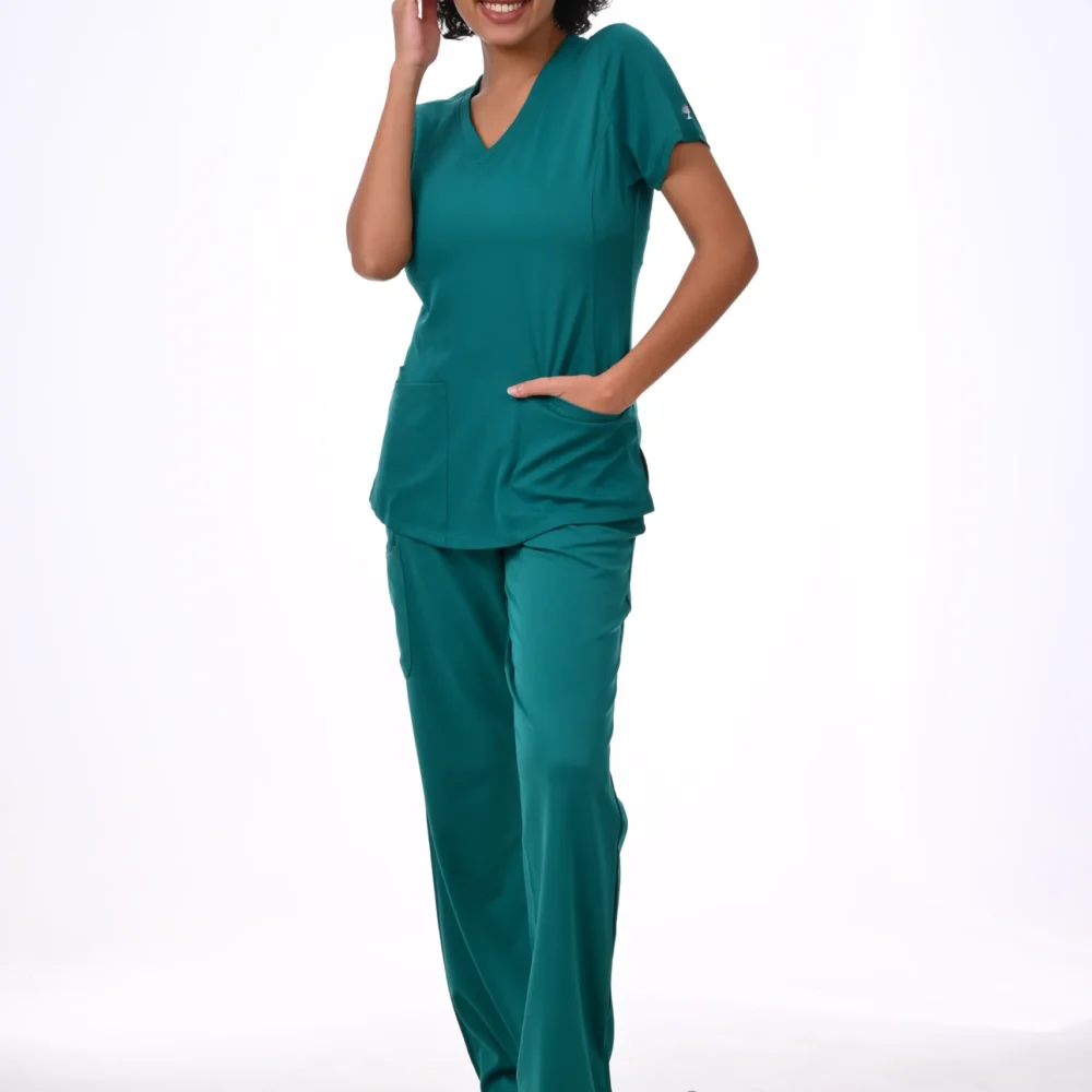 Healing Hands Medical Hunter Green Scrub