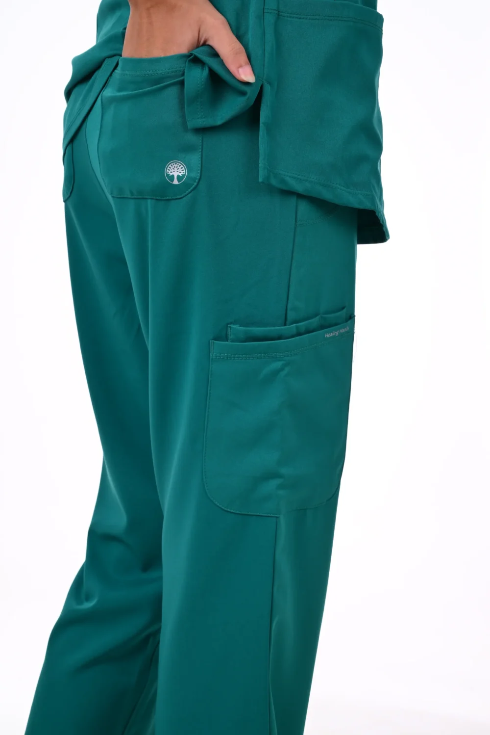 Healing Hands Medical Hunter Green Scrub