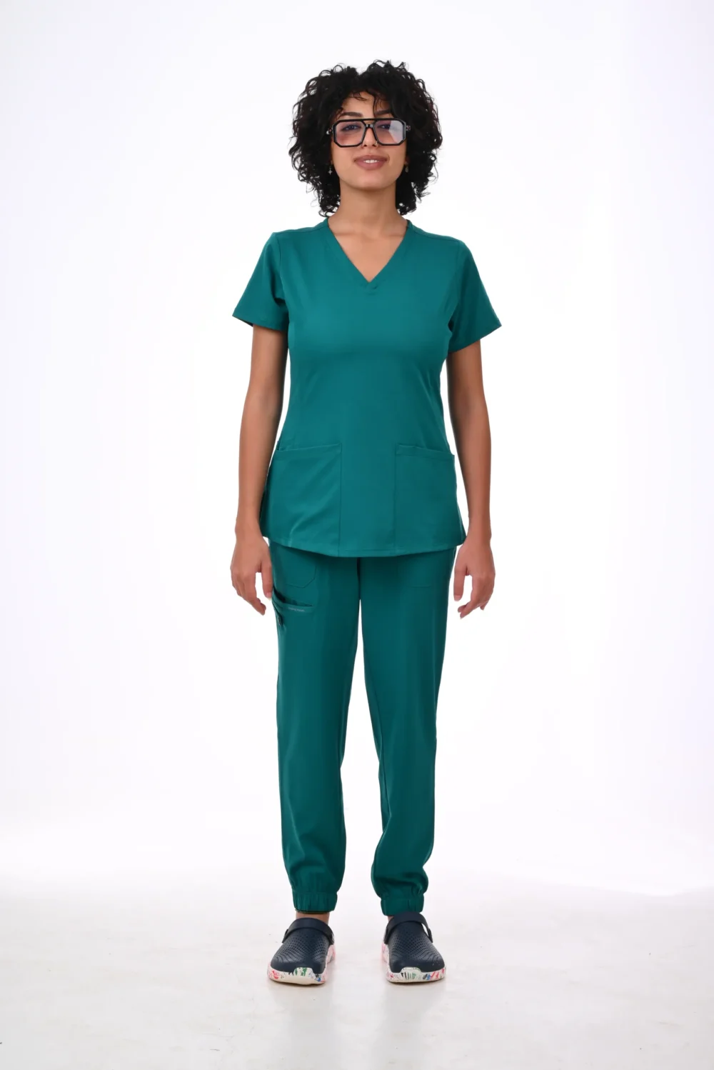 Healing Hands Medical Hunter Green Scrub