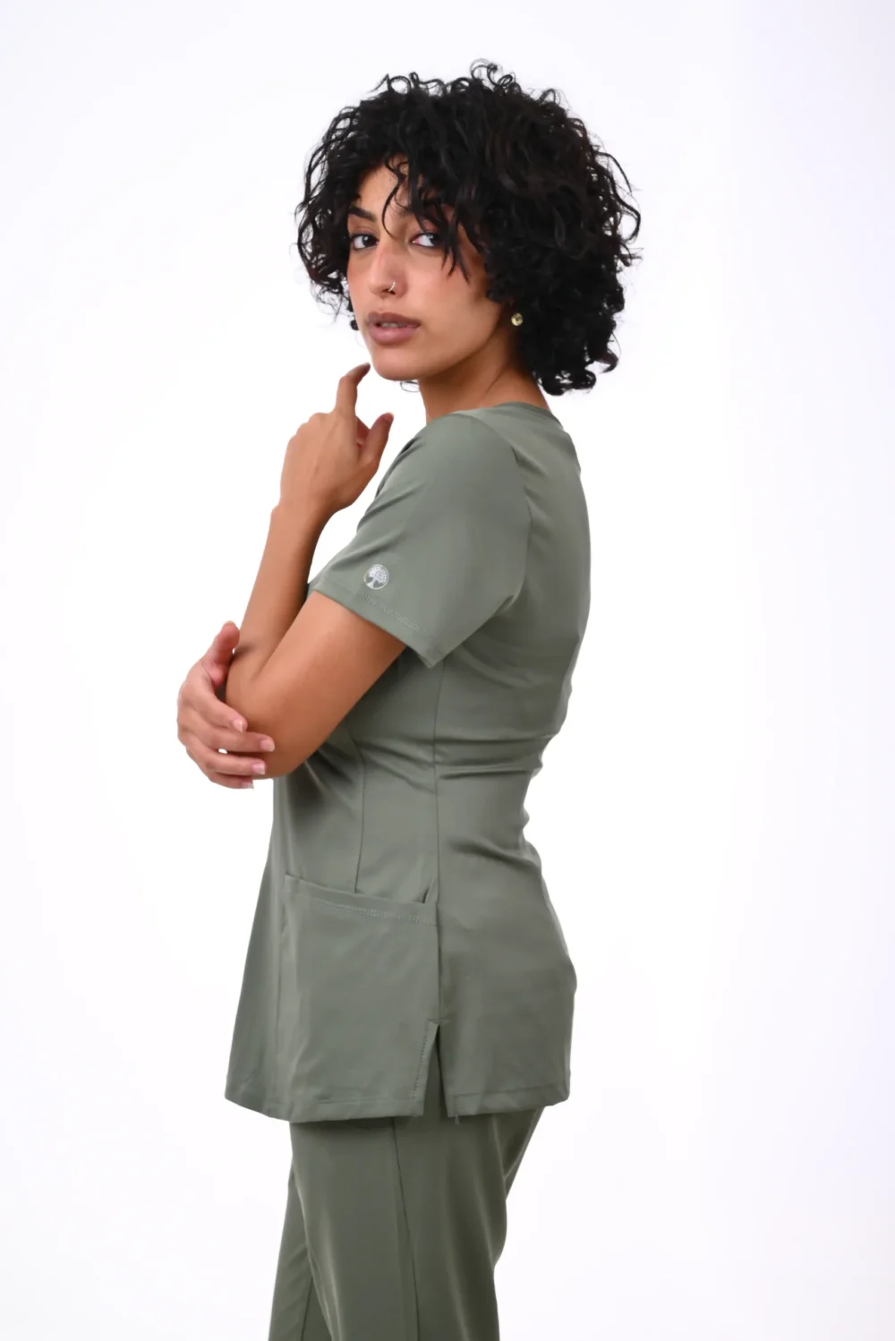 Healing Hands Medical Olive Green Scrub