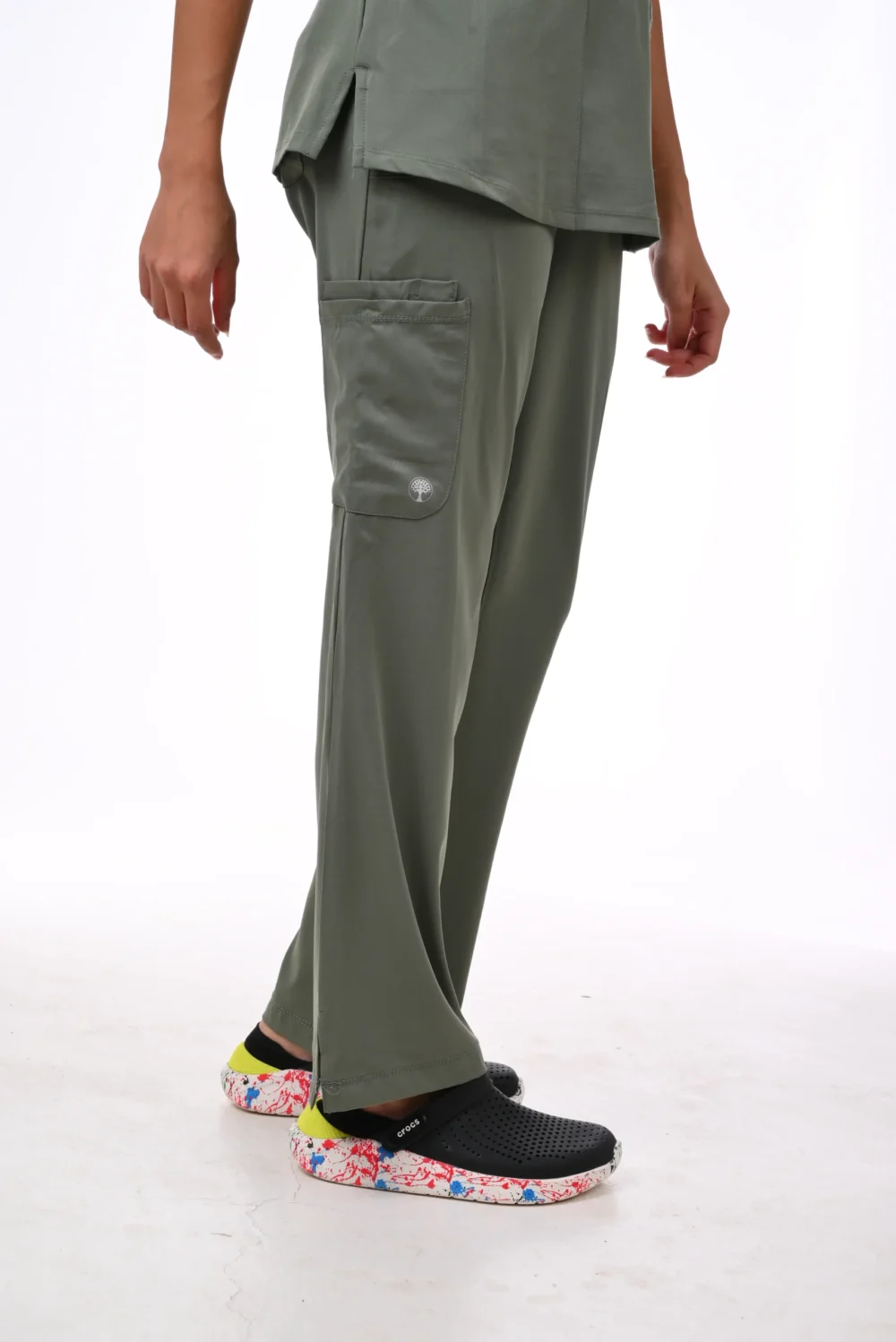 Healing Hands Medical Olive Green Scrub