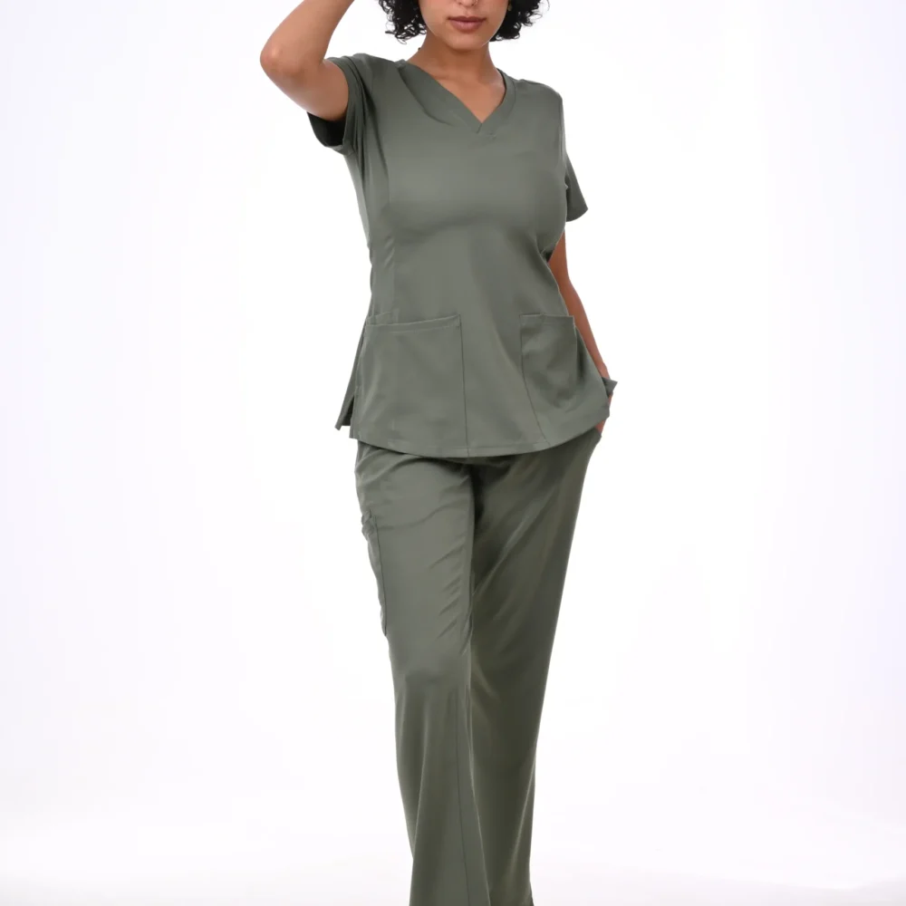 Healing Hands Medical Olive Green Scrub