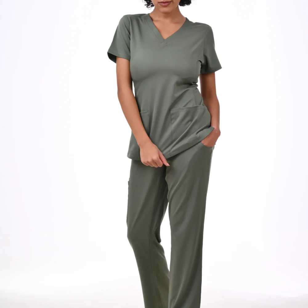 Healing Hands Medical Olive Green Scrub