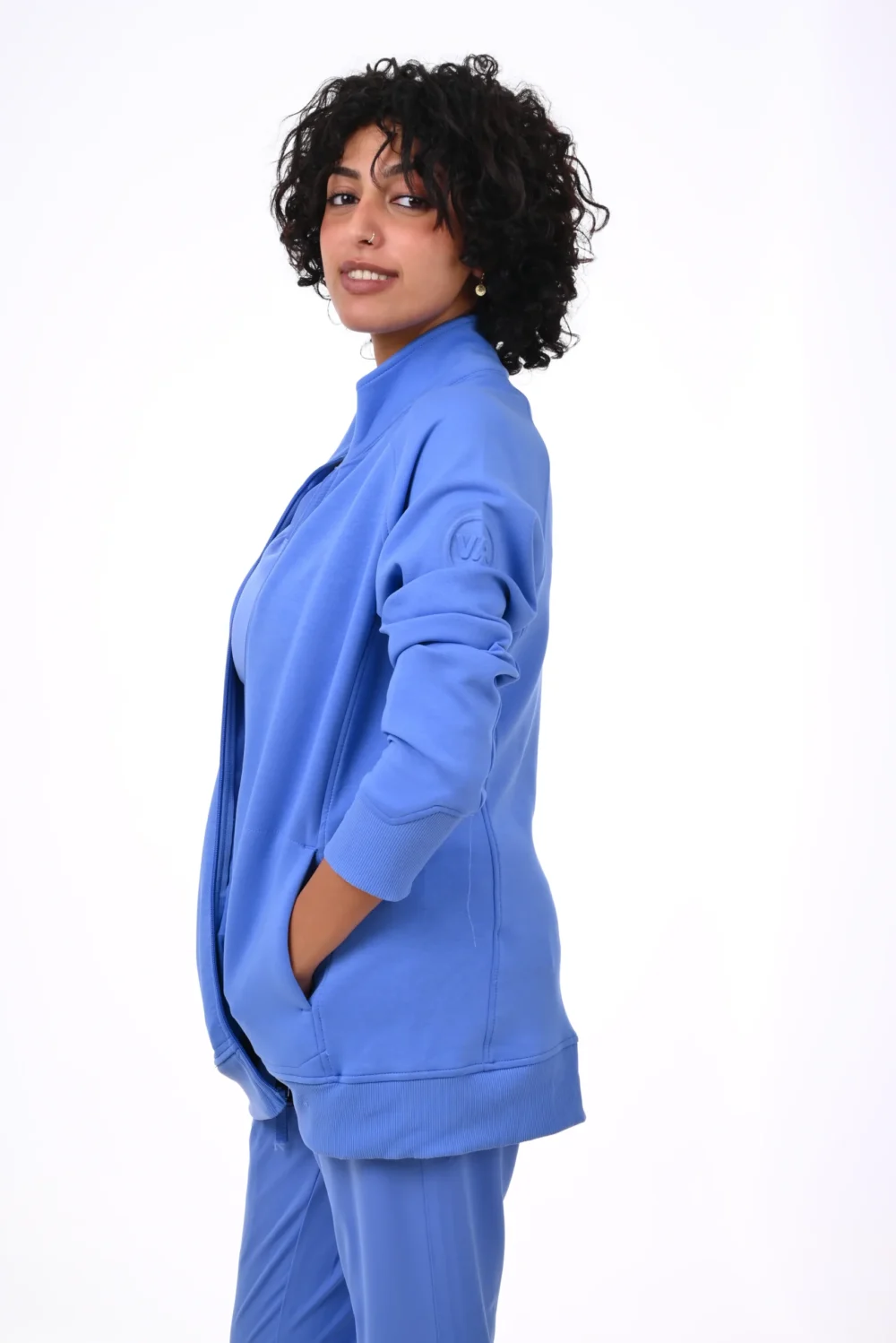 DSC_5620 Healing Hands Blue Scrub Jackets