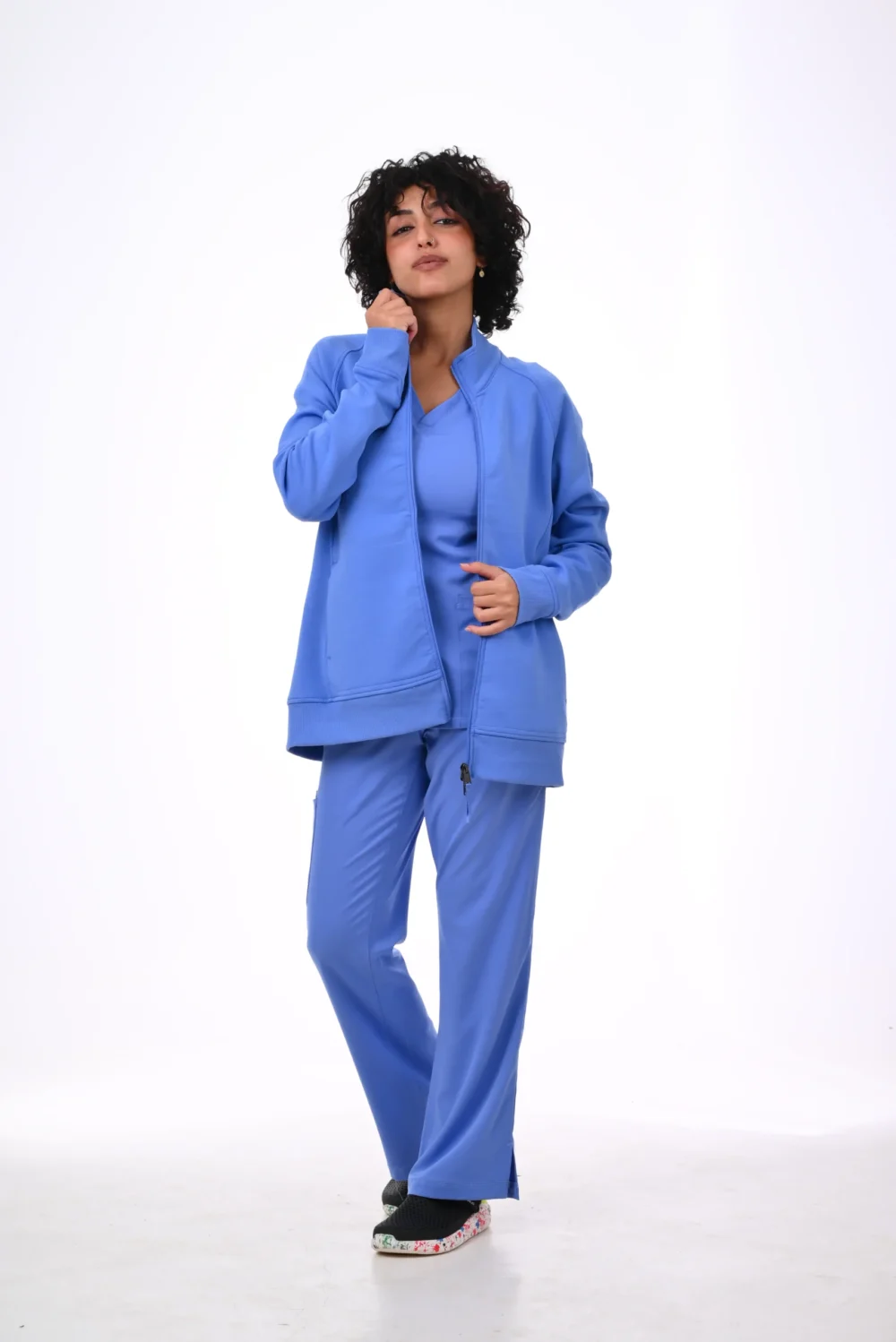 DSC_5632 Healing Hands Blue Scrub Jackets