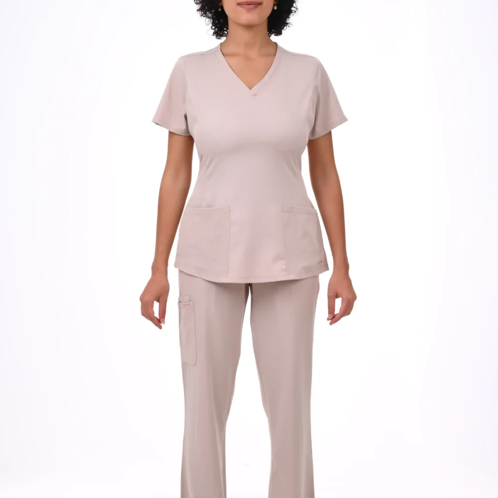 Healing Hands  Medical Beige Scrub