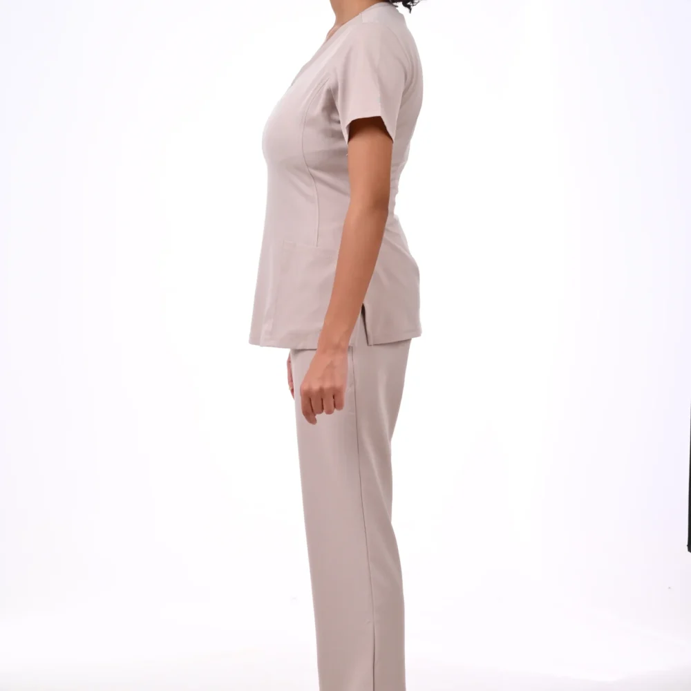 Healing Hands  Medical Beige Scrub