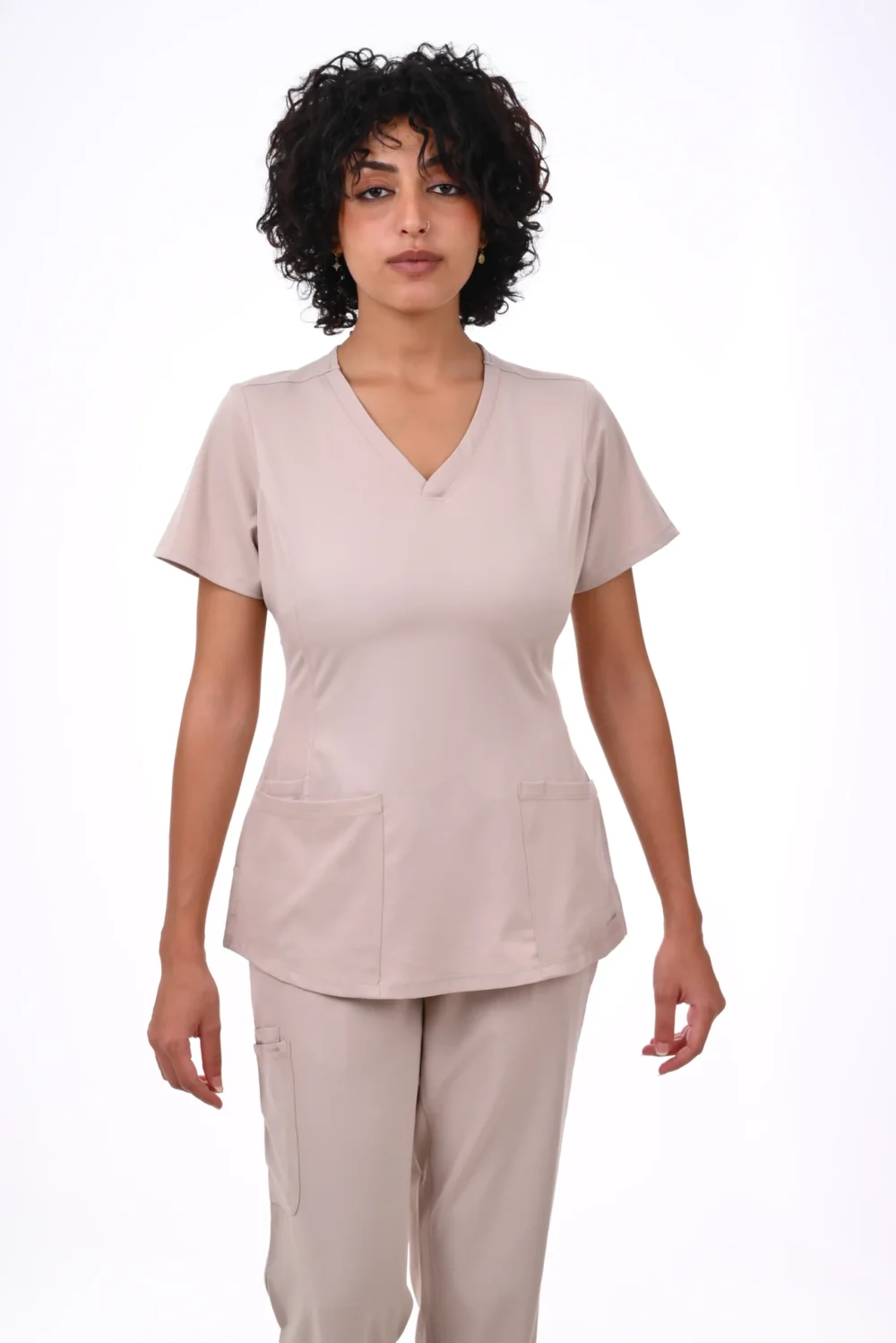 Healing Hands  Medical Beige Scrub