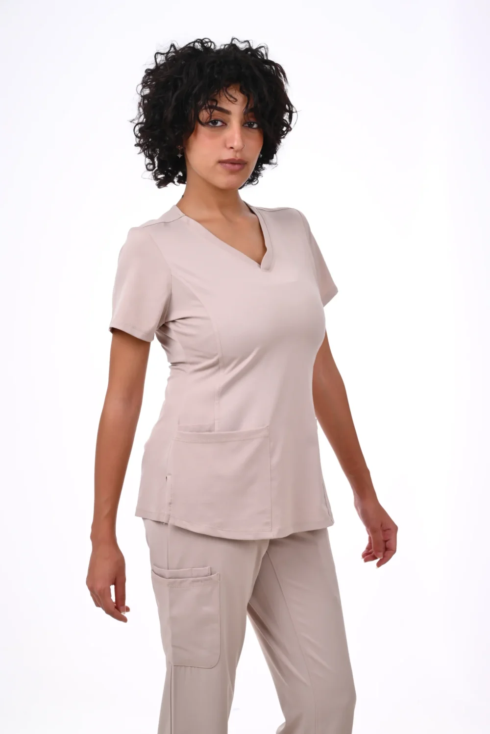 Healing Hands  Medical Beige Scrub