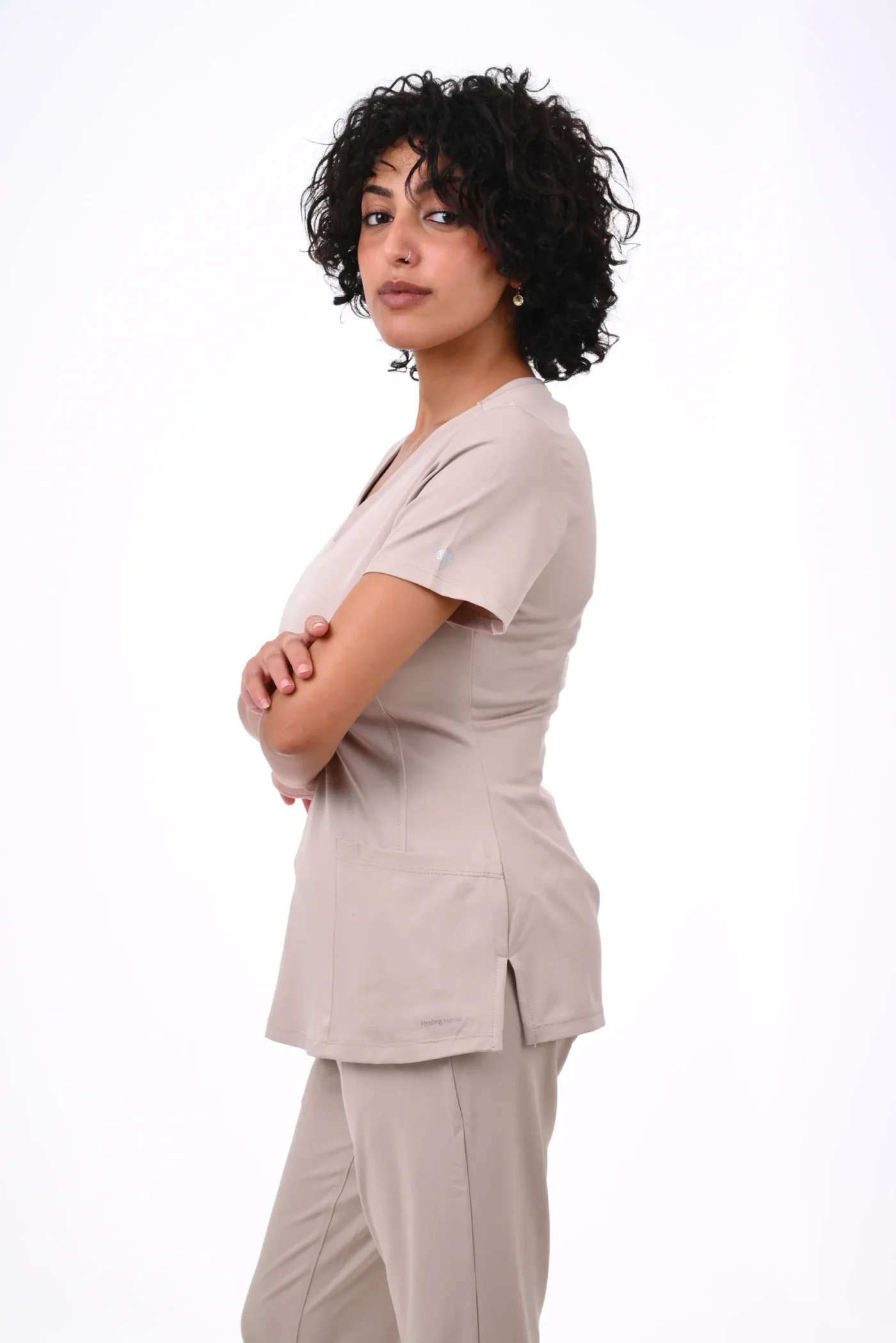 DSC_5649 Healing Hands Medical Beige Scrub