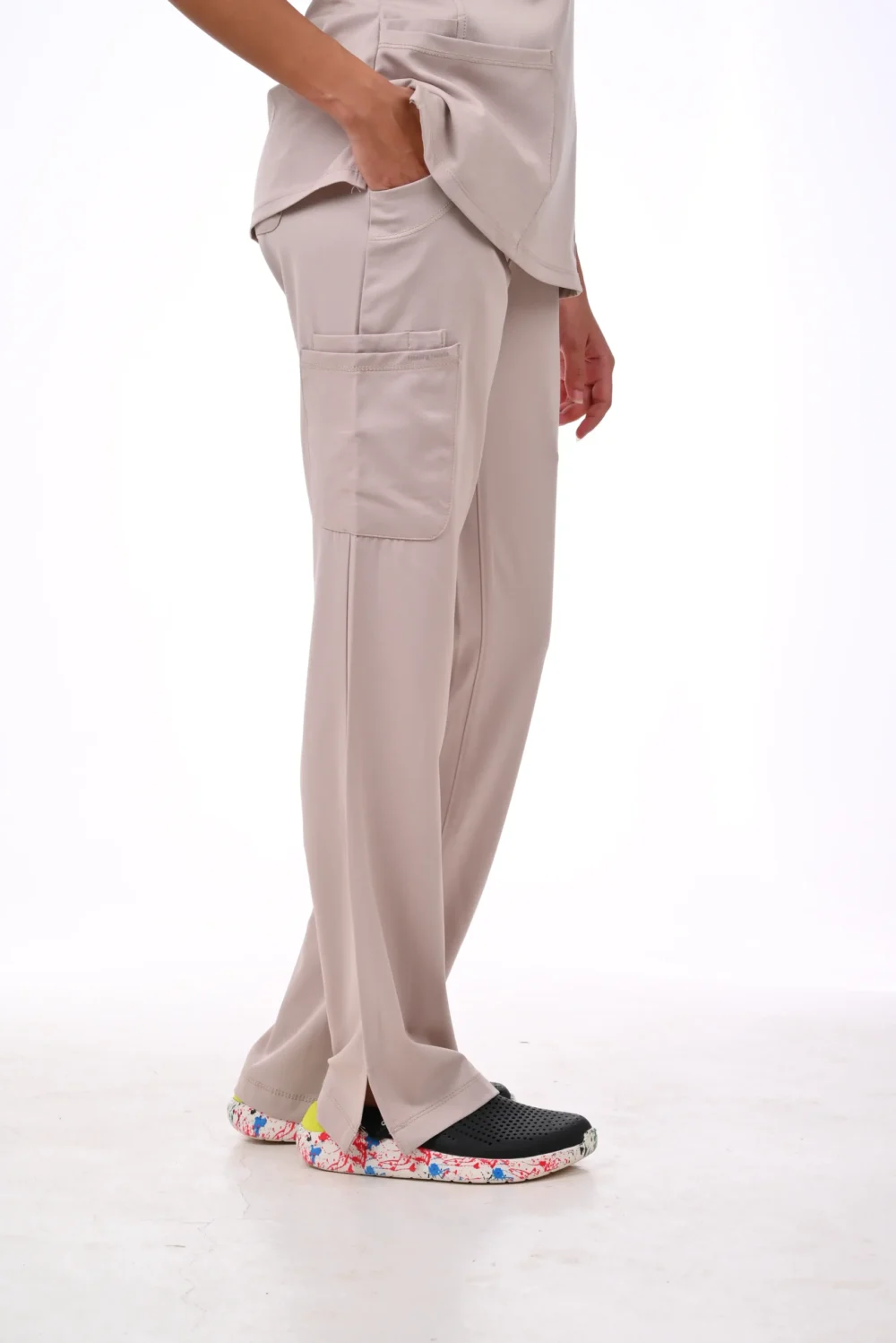 Healing Hands  Medical Beige Scrub