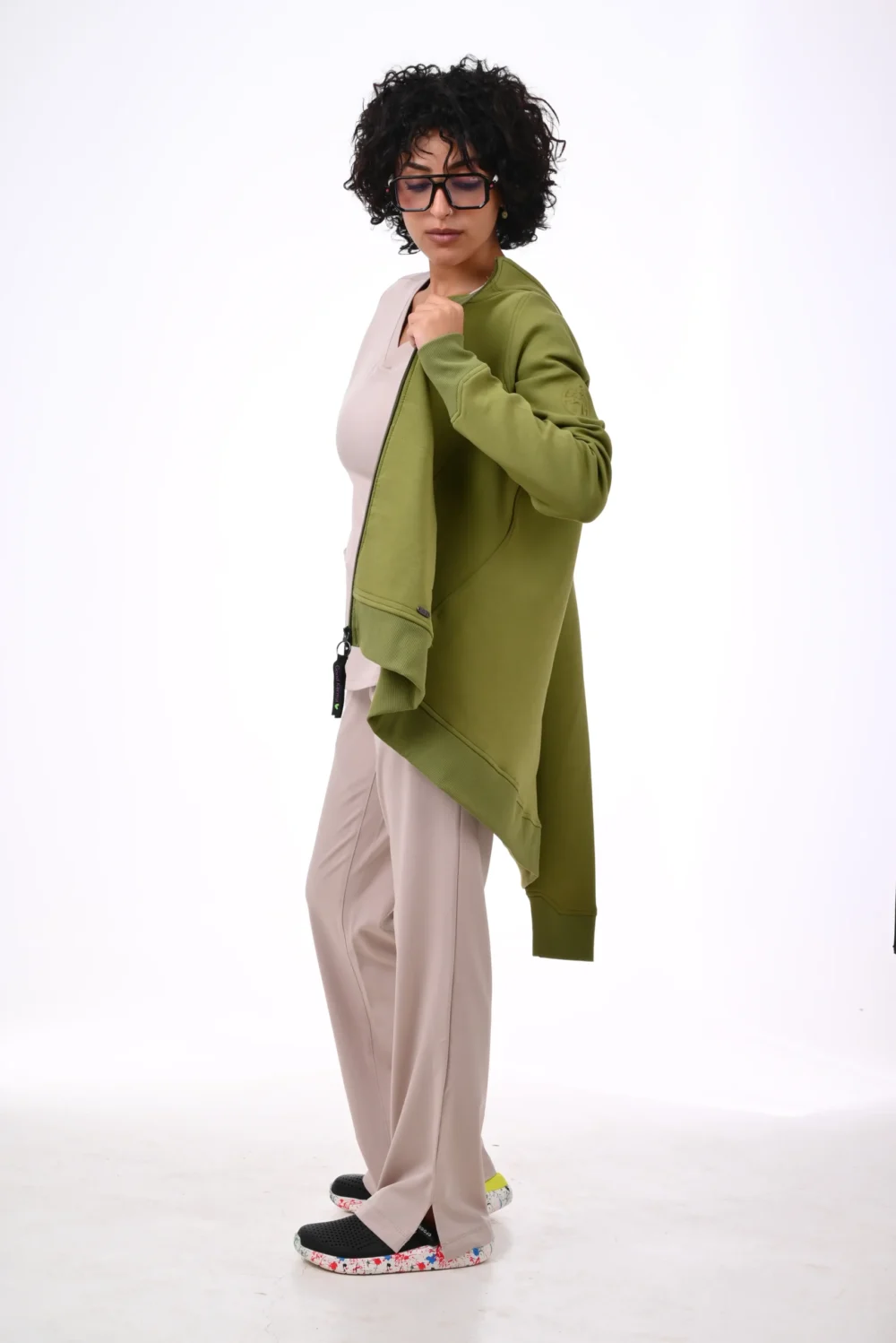 DSC_5659 Healing Hands Olive Green Scrub Jackets