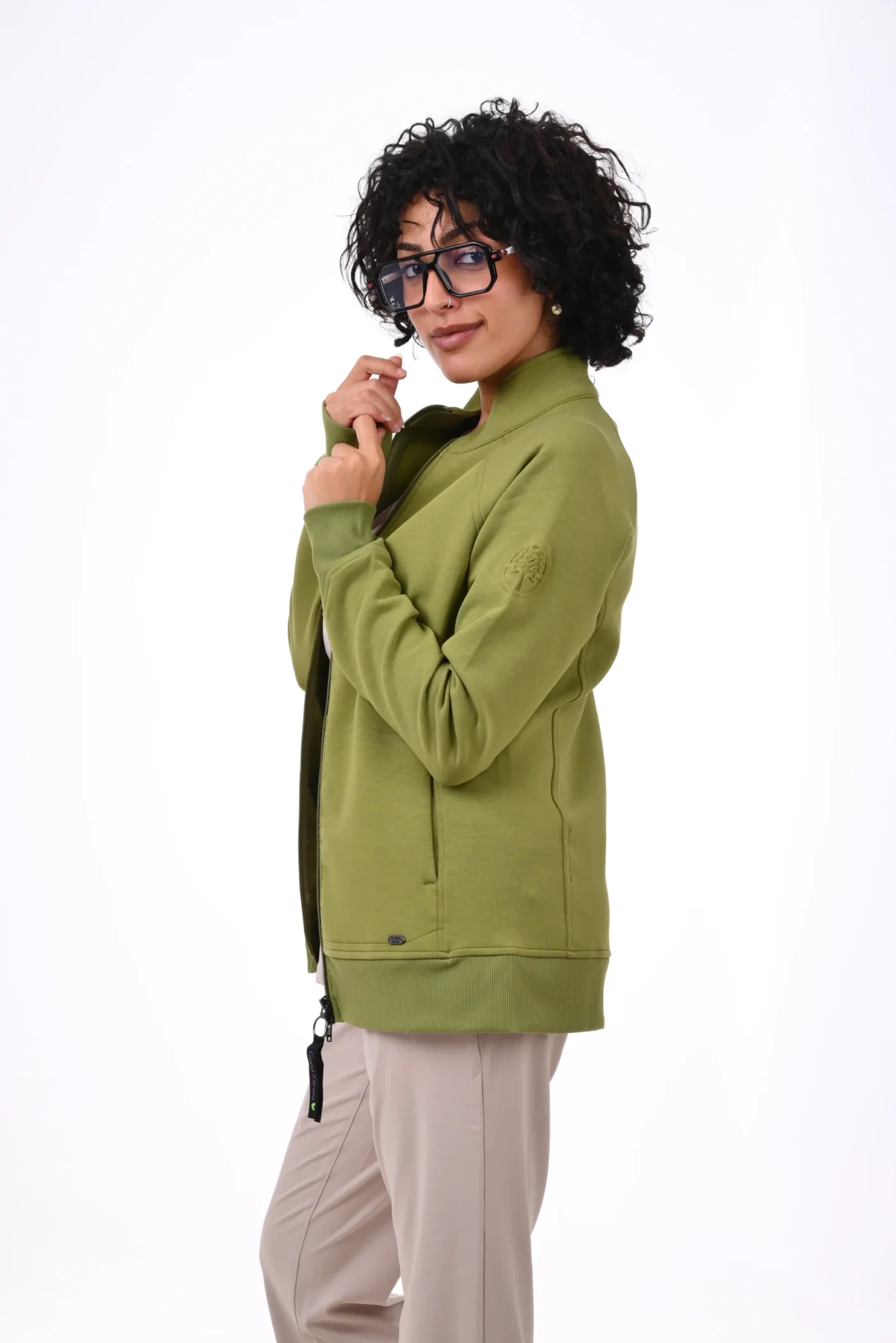 Healing Hands Olive Green Scrub Jackets