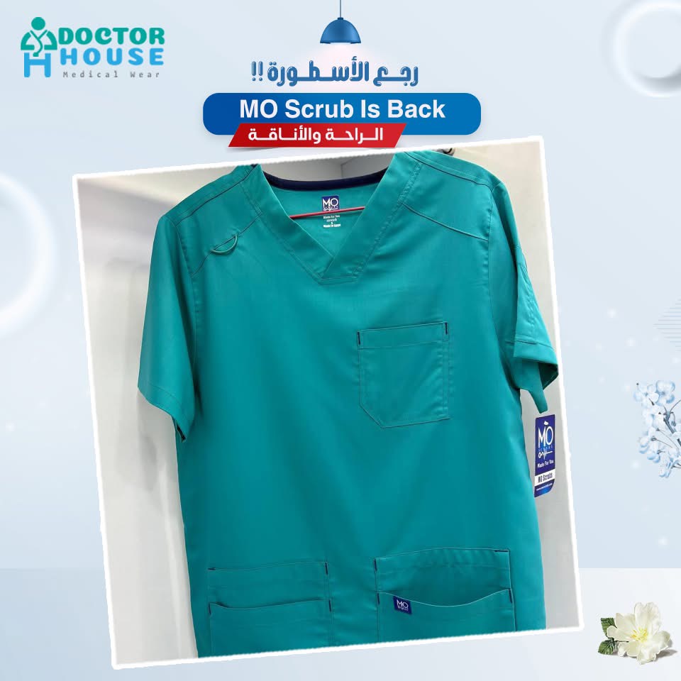 Mo Teal Medical Scrub