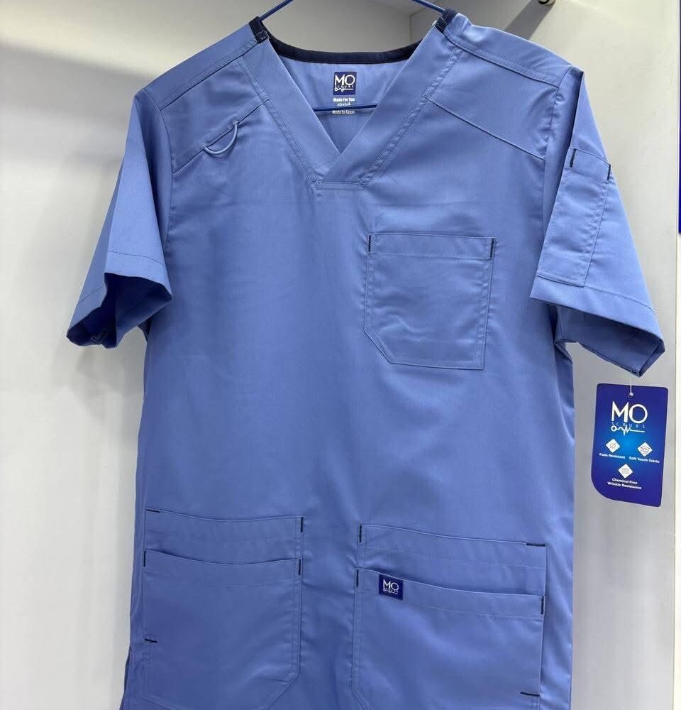 Mo CeiL Blue Medical Scrub
