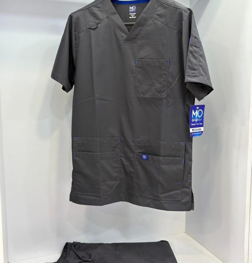 Mo Gray Medical Scrub