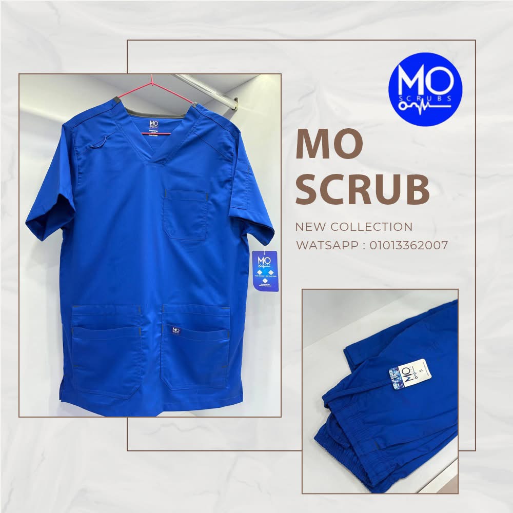 Mo Royal Blue Medical Scrub